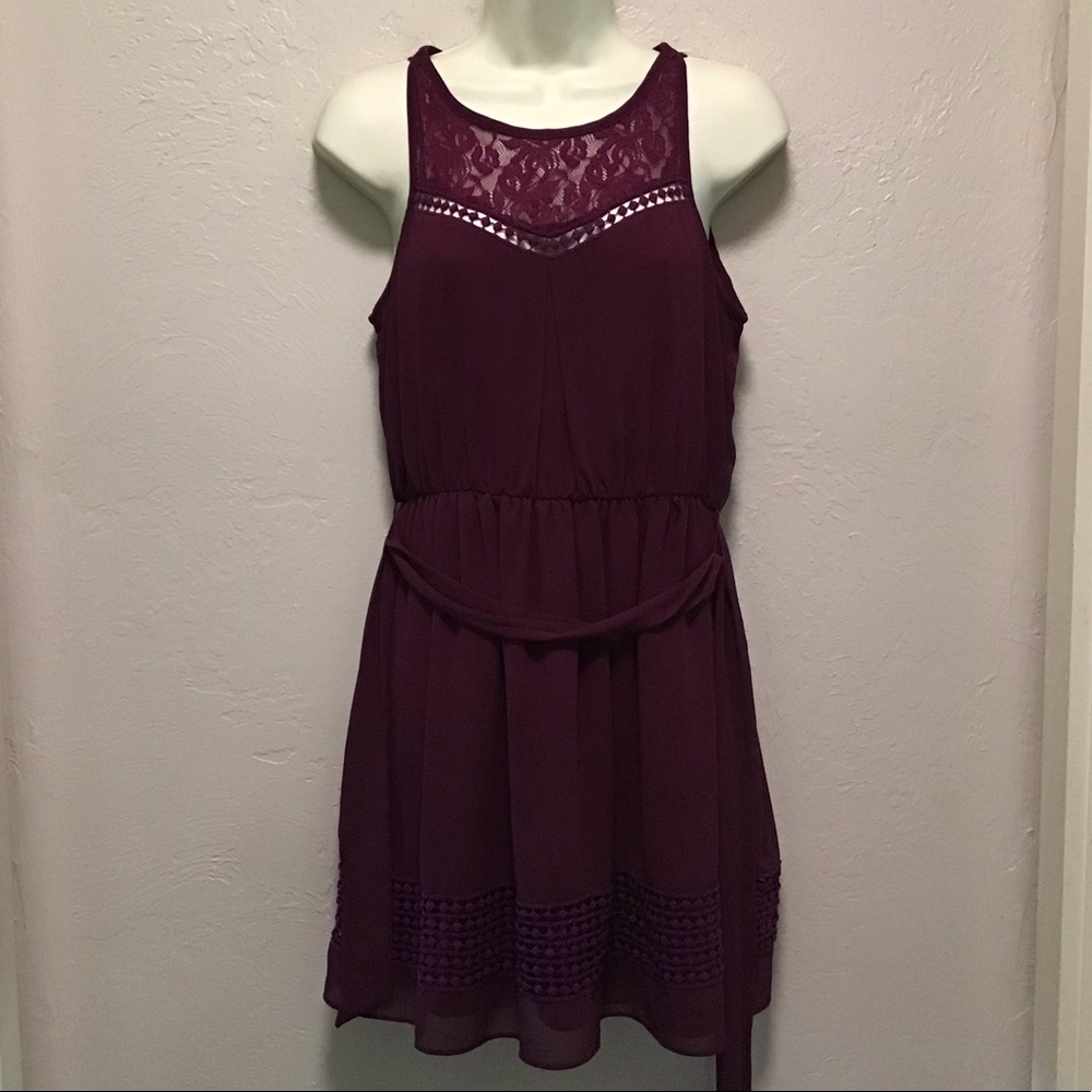iZ Byer Wine color dress size M
